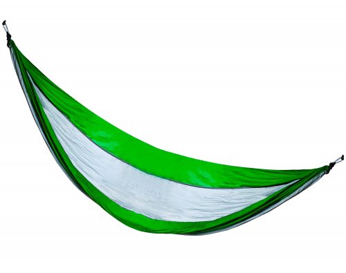 Gardlov 10148 Turistická houpací síť Santiago 260 x 140 cm zelenošedá