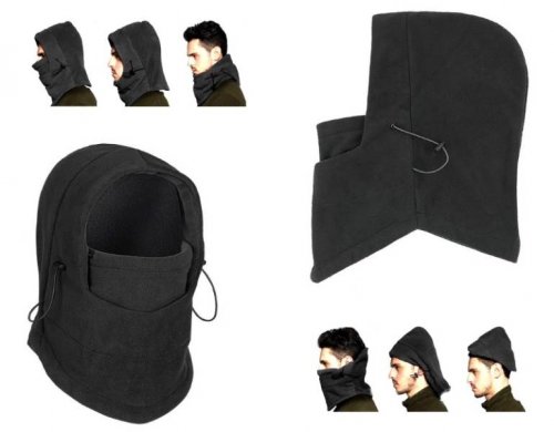 APT Kukla 3v1 FLEECE nastaviteľná ČIERNA