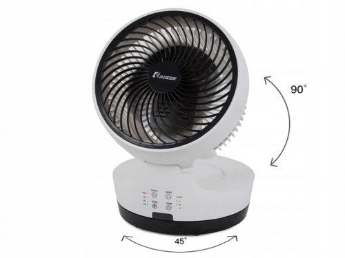 KADEER KYT-20XH Ventilátor 60 W bíločerný