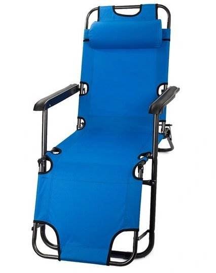 Verk Plážové lehátko modré