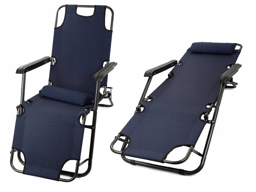 Verk Plážové lehátko tmavě modré