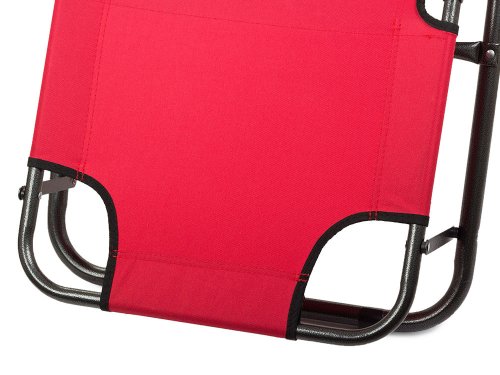 Verk Plážové lehátko červené