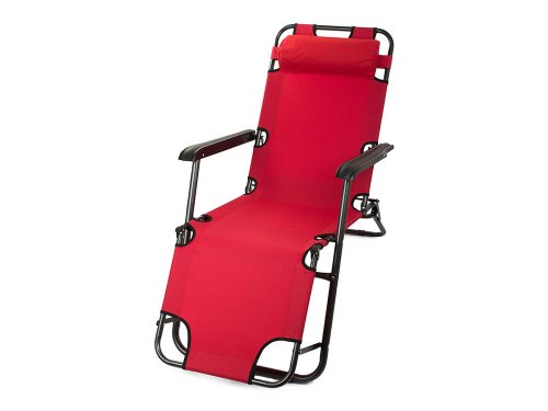 Verk Plážové lehátko červené
