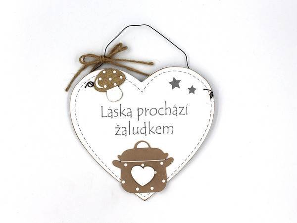 Nekupto Dárková cedulka - Láska prochází žaludkem