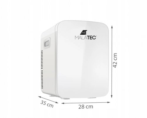 Malatec 10209 Cestovní lednice DC 12V/220V 20 L bílá