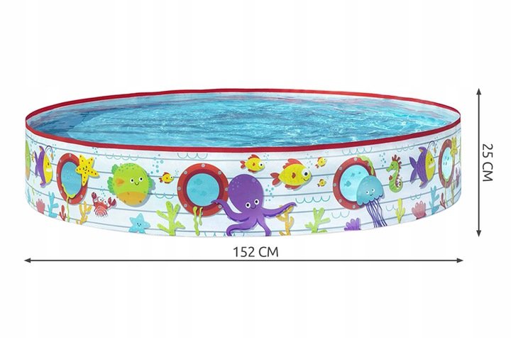 Bestway 55029 Bazén podmorský svet 152 x 25 cm