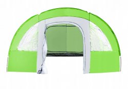 Malatec 10117 Rodinný stan Oklahoma pro 8 osob zelený