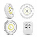 Verk 15709 LED Osvetlenie s diaľkovým ovládačom 3 ks
