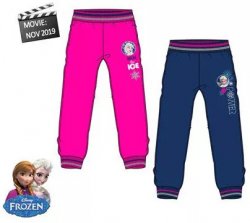 Javoli Detské tepláky Disney Frozen veľ. 128 ružové