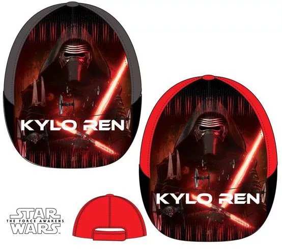 Javoli Kšiltovka Disney Star Wars Kyloren vel. 52 šedá