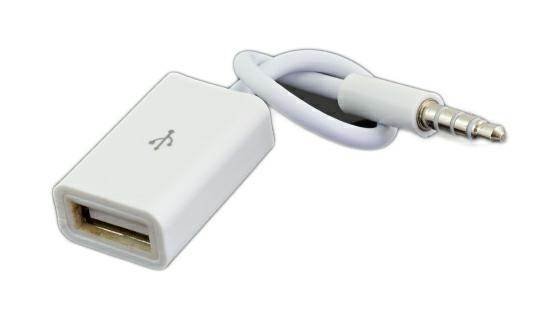 APT AK290 Adaptér USB samice - Jack 3.5mm 4 pin 