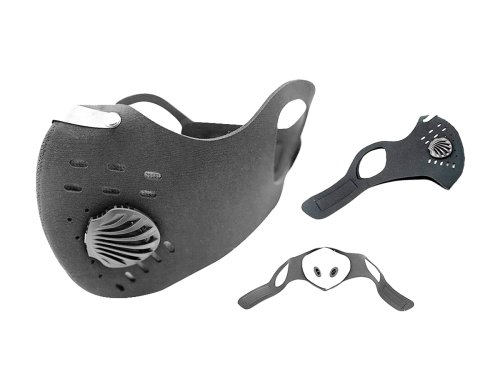 APT Maska proti smogu šedá