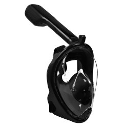 Trizand Celoobličejová šnorchlovací maska L/XL černá