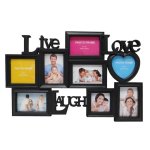 GT Fotorám na 8 fotek Love 65x40cm černý