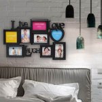 GT Fotorám na 8 fotek Love 65x40cm černý