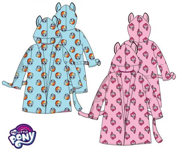 Javoli Dětský župan My Little Pony vel. 104 cm růžový