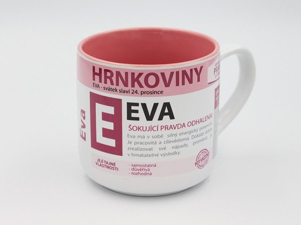 Nekupto Hrnek se jménem 3 Hrnkoviny NHK 017 Eva