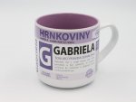 Nekupto Hrnek se jménem 3 Hrnkoviny NHK 020 Gabriela