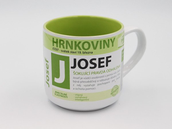 Nekupto Hrnek se jménem 3 Hrnkoviny NHK 032 Josef