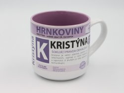 Nekupto Hrnek se jménem 3 Hrnkoviny NHK 038 Kristýna