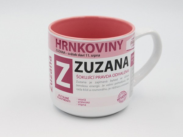 Nekupto Hrnek se jménem 3 Hrnkoviny NHK 084 Zuzana