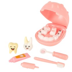 KIK Set zubnej ordinácie ružový