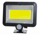 ISO 10719 Solárne vonkajšie 100 LED osvetlenie, pohybový senzor