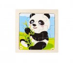 ISO 10973 Dřevěné puzzle 4 ks