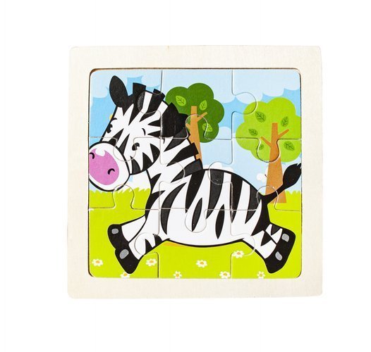 ISO 10973 Dřevěné puzzle 4 ks