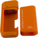 KIK USB nabíjačka na AA batérie pre mobilné telefóny, MP3 MP4 prehrávače