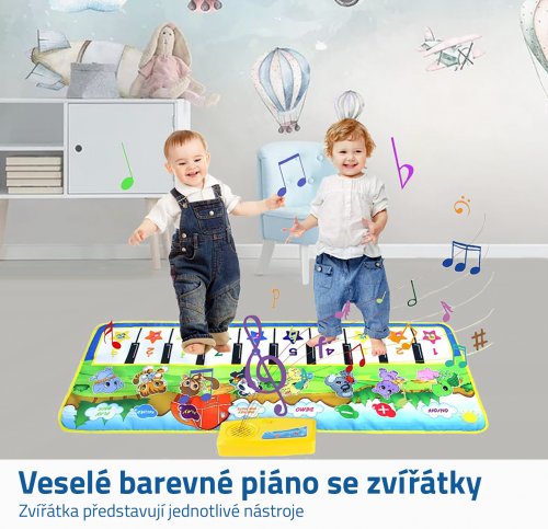 GFT Hrací podložka piáno