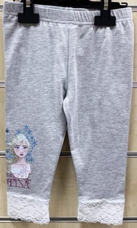 Javoli Dětské legíny 3/4 Disney Frozen vel. 110 šedé