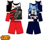 Javoli Detské letné chlapčenské pyžamo Star Wars vel. 128 modré