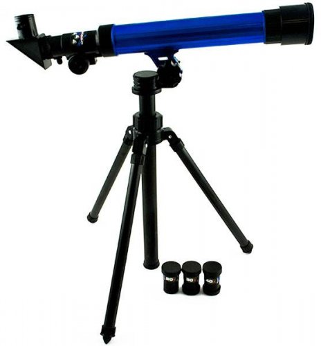 KIK KX9152 Detský teleskop G21 modrý 50mm