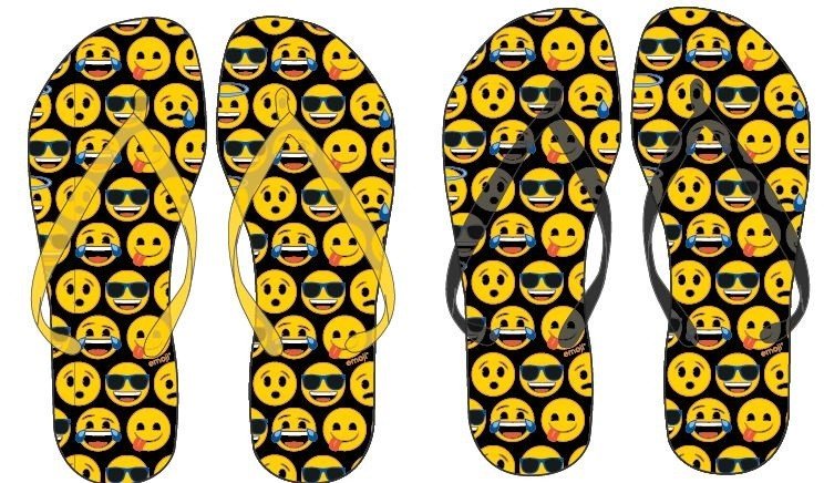 Javoli Detské žabky Emoji Smile 34/35