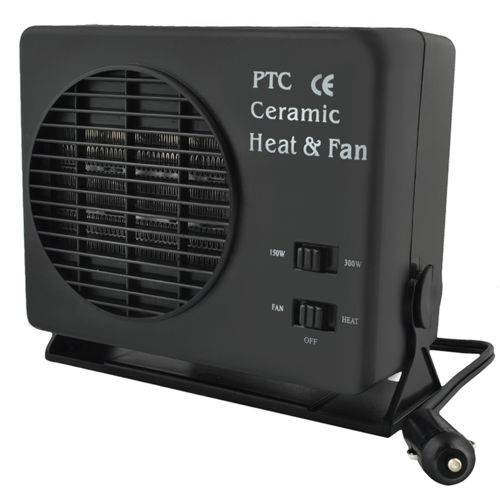 APT AG166A Keramický vykurovací ventilátor 2v1 300W / 12V