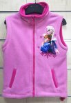 Javoli Fleecová vesta Disney Frozen vel. 128 světle růžová