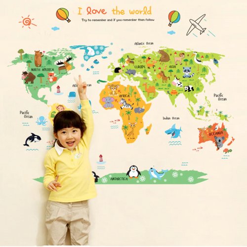 GFT Detská mapa sveta