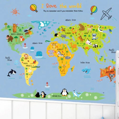 GFT Dětská mapa světa