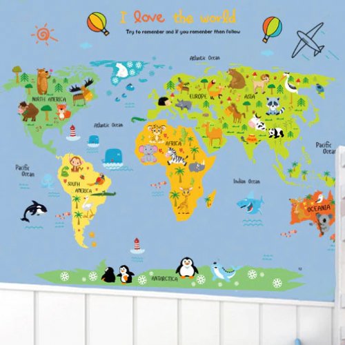 GFT Dětská mapa světa