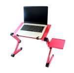 APT SL7B Flexibilné stolík pod Notebook ružový