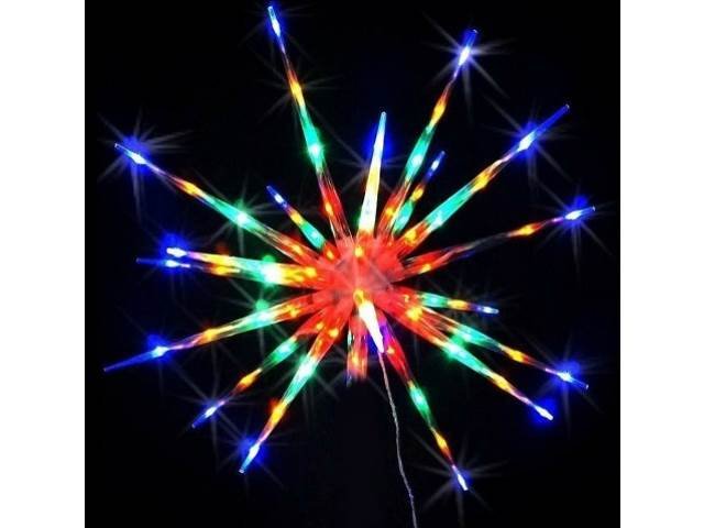 GT Vianočná svetelná LED hviezdice 60cm Multicolor