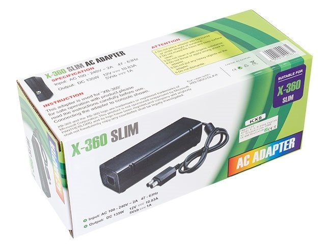 APT KX5 Síťový zdroj pro XBOX 360 Slim