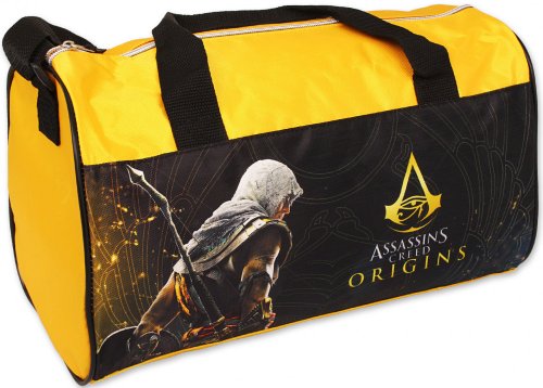 Javoli Dětská sportovní taška Assassins Creed 22 x 38 x 20 cm žlutá