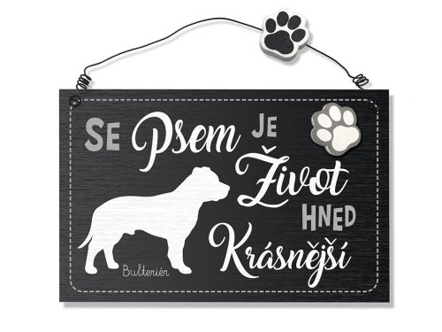 Nekupto HAFANI CZ cedulka XK 008 Bulteriér