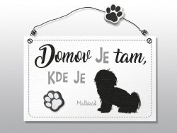 Nekupto HAFANI CZ cedulka XK 019 Maltézák