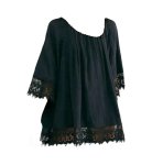 APT Plážová tunika černá UNI