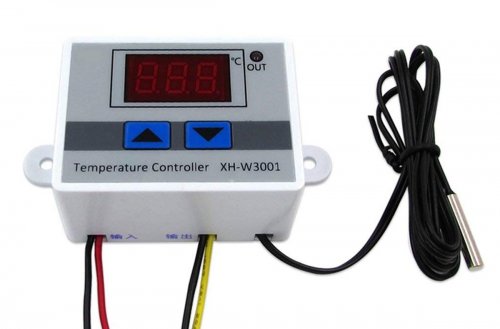 APT Digitálny termostat XH-W3001 s externým senzorom -50°C - +110°C