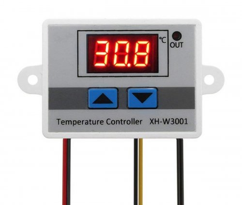 APT Digitálny termostat XH-W3001 s externým senzorom -50°C - +110°C