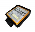 APT ZD21B LED Pracovné svetlo, hranaté, 126W, 6000 lm, 12-24V, IP65